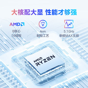 Mechrevo 14 Pro Gaming Laptop AMD R7-7840HS 16G 1T 2.8K 120Hz 16GB RAM